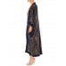 Morphew Collection Black & Gold Silk Lurex Lamé Cocoon Made From 1970'S Fabric With Victorian Clasp