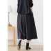 Winter new irregular knitted pants loose large women's crotch pants