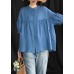 Women Loose Chic Cotton Tunic Boutique Embroidery Summer Vintage Shirt