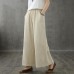 Retro wide leg pants women loose casual autumn wear 2021 new beige trousers