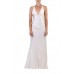 MORPHEW COLLECTION Champagne Silk Charmeuse Bias Cut Slip Gown